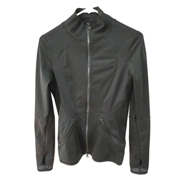 Adidas Sz Small Womens Black Stella McCartney Track Jacket - Picture 1 of 6